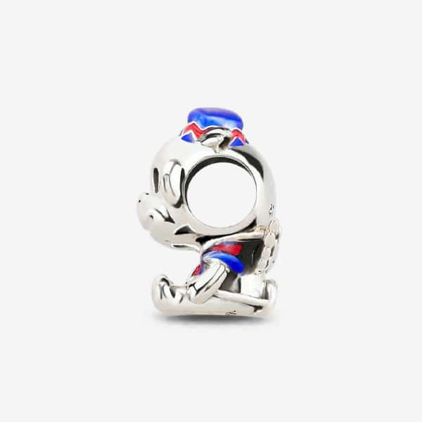 Praan Flying Winged Monkey Charm silver and multicolor sterling-silver Bead by The Alternative Bead. Your official Praan Retailer from Germany