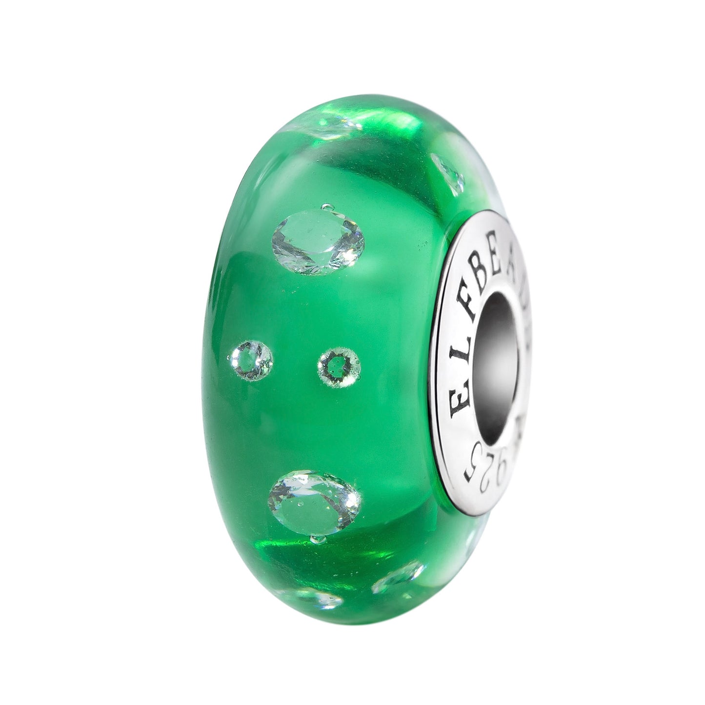 Elfbeads Forest Monroe green glass Bead by The Alternative Bead. Your official Elfbeads Retailer from Germany