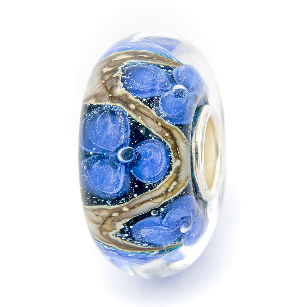 Elfbeads Forget-Me-Not Monet glass Bead by The Alternative Bead. Your official Elfbeads Retailer from Germany