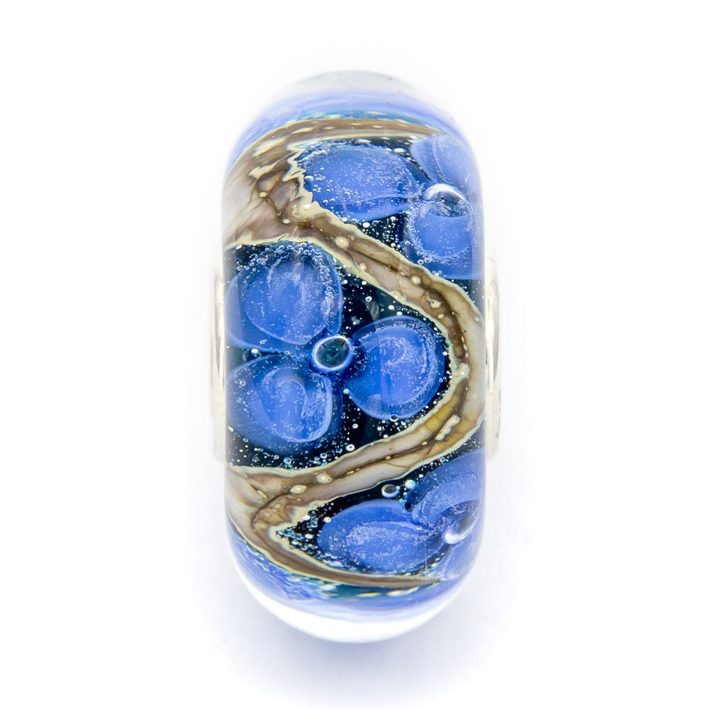 Elfbeads Forget-Me-Not Monet glass Bead by The Alternative Bead. Your official Elfbeads Retailer from Germany