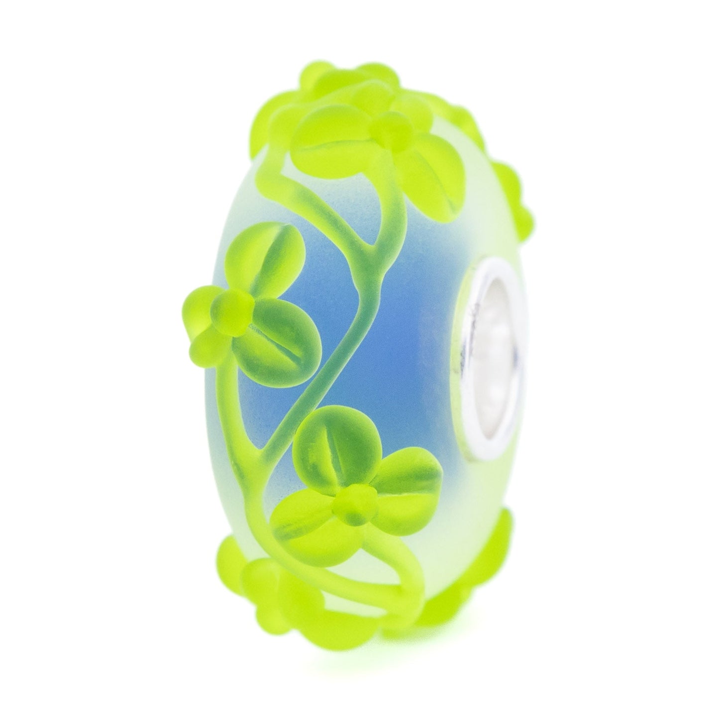 Elfbeads Fresh Green Flowertwig Frost glass Bead by The Alternative Bead. Your official Elfbeads Retailer from Germany
