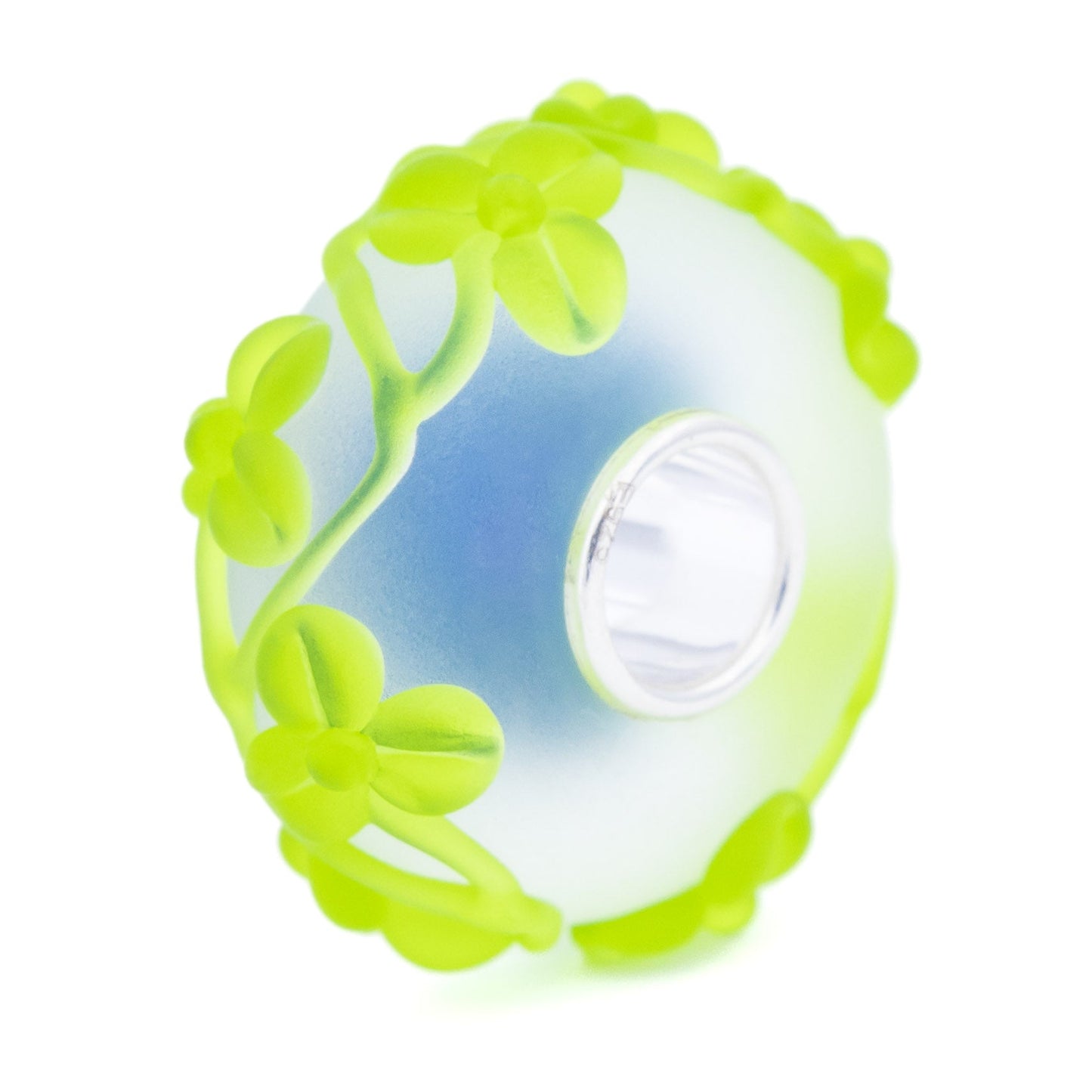 Elfbeads Fresh Green Flowertwig Frost glass Bead by The Alternative Bead. Your official Elfbeads Retailer from Germany