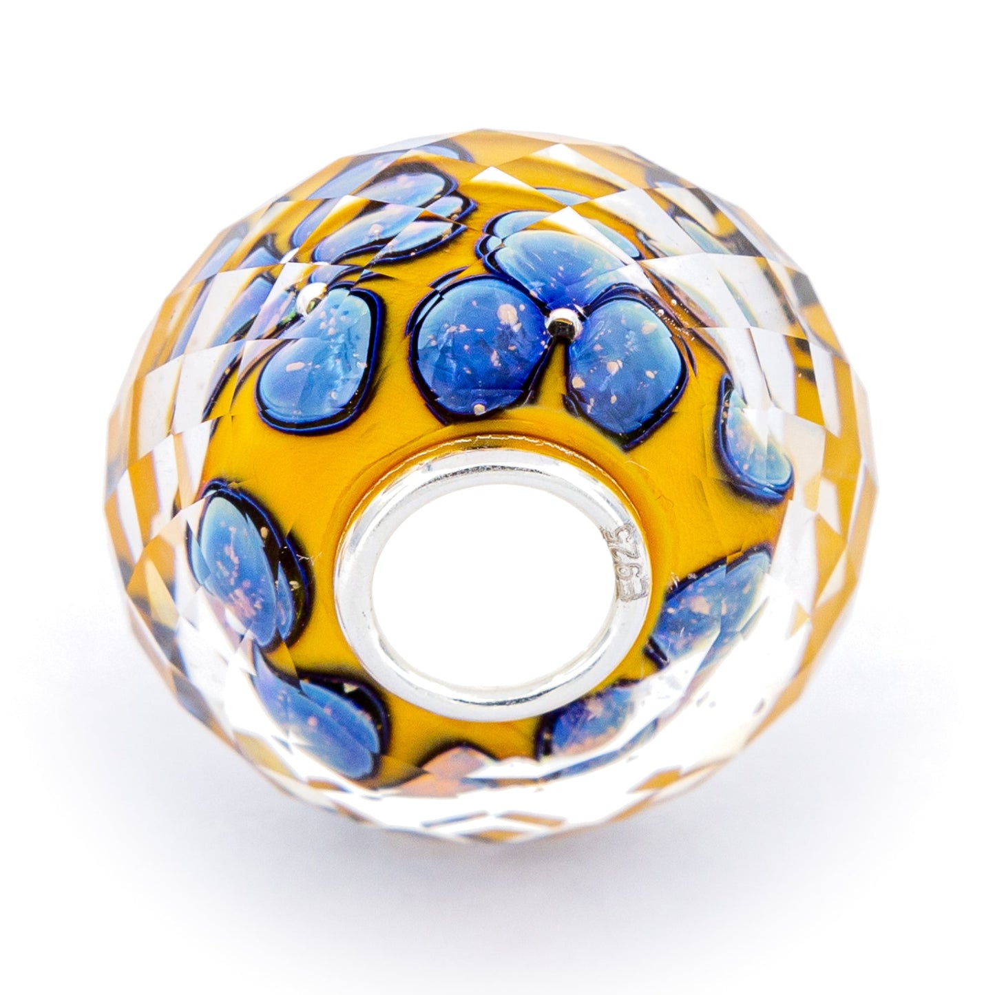 Elfbeads Sunrise Ocean Fieldstone Fractal Charm by The Alternative Bead