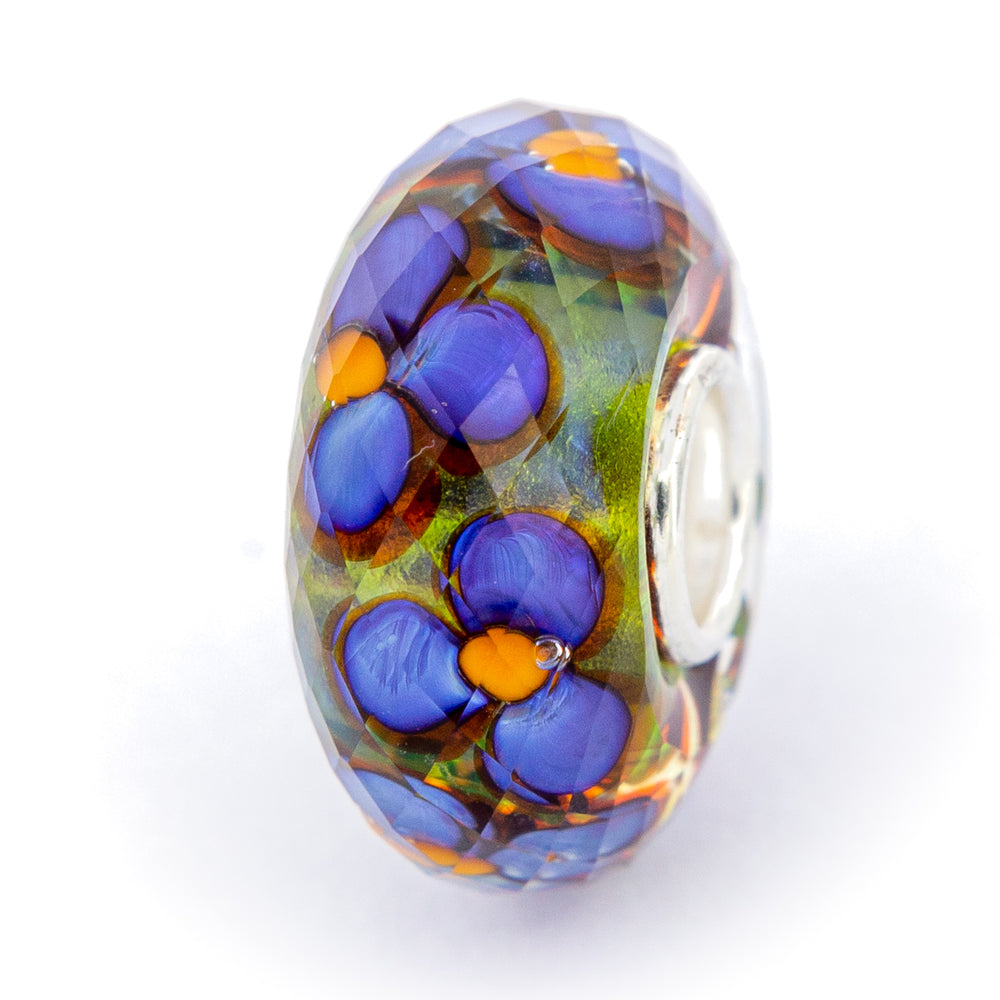 Elfbeads Moor Forget-Me-Not Fieldstone Fractal glass Charm - The Alternative Bead official German Retailer. Buy 4 get 5 - free DHL Shipping for all orders above 150€