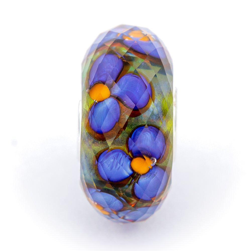 Elfbeads Moor Forget-Me-Not Fieldstone Fractal glass Charm - The Alternative Bead official German Retailer. Buy 4 get 5 - free DHL Shipping for all orders above 150€