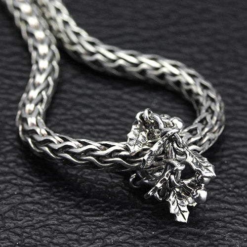 OHM Beads Holly Hoop (GAR031) sterling-silver Bead The Alternative Bead