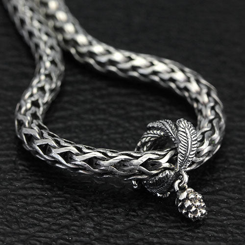 OHM Beads Winter Bough (GAR033) sterling-silver Bead The Alternative Bead