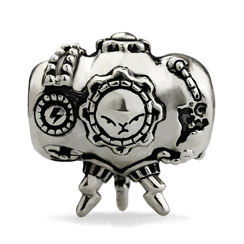 OHM Beads Angry Cloud Spirits - Limited Edition (GAR034) sterling-silver Bead The Alternative Bead