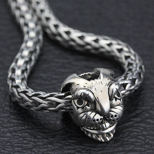 OHM Beads Rabbit Rocker (GAR036) sterling-silver Bead The Alternative Bead