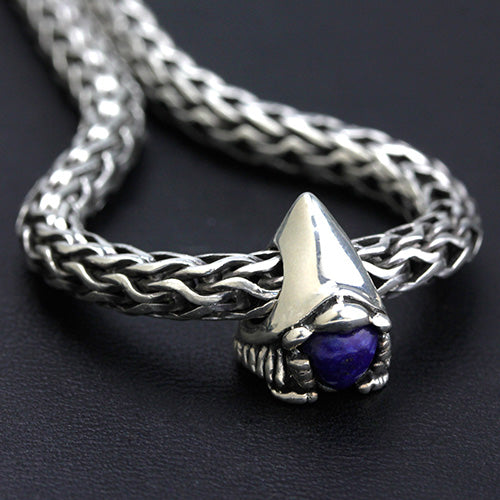 OHM Beads Tomte Love (Lapis) (GAR039) sterling-silver Bead The Alternative Bead