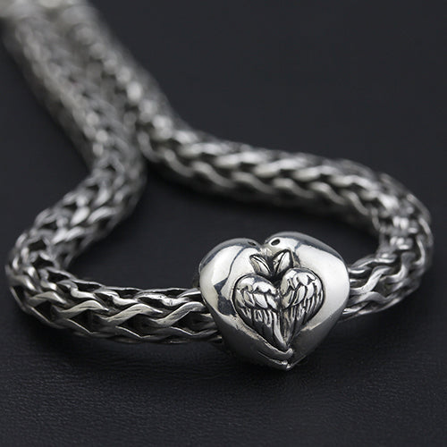 OHM Beads Love Birds (GAR040) sterling-silver Bead The Alternative Bead
