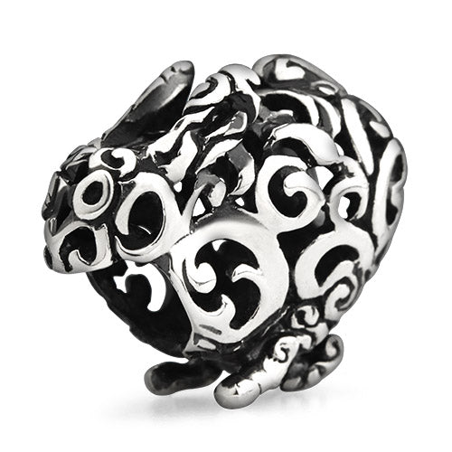 OHM Beads Year Of The Rabbit (GAR041) sterling-silver Bead The Alternative Bead