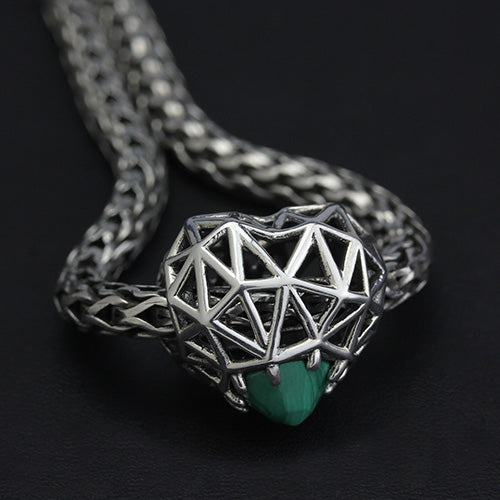 OHM Beads Center Love (GAR045) sterling-silver Bead The Alternative Bead
