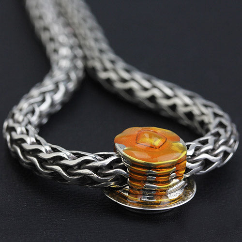OHM Beads Get Stacked (GAR048) sterling-silver Bead The Alternative Bead