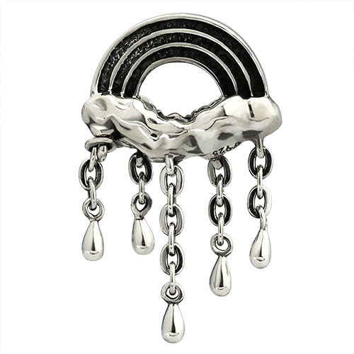 OHM Beads Rainbow Rain (GAR059) sterling-silver Bead The Alternative Bead