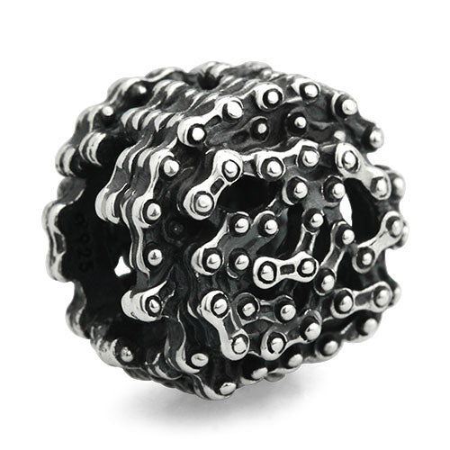 OHM Beads BEADMAIL NO. 24 Chain Of Life (GAR066) sterling-silver Bead The Alternative Bead