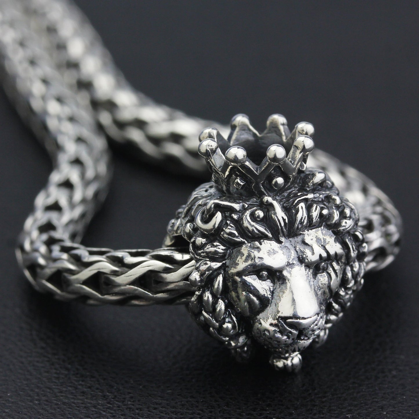OHM Beads King Of Liohm (GAR074) sterling-silver Bead The Alternative Bead
