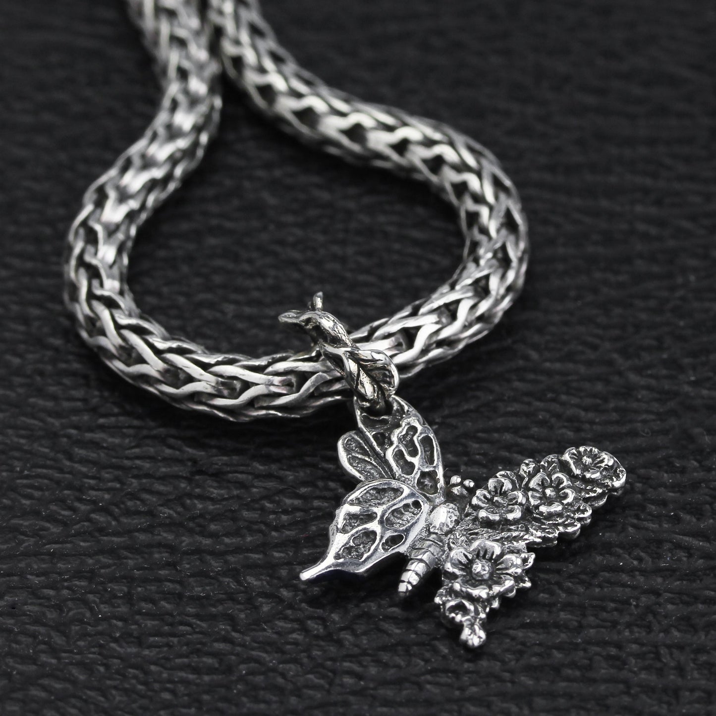 OHM Beads Spread Your Wings (GAR091) sterling-silver Bead The Alternative Bead