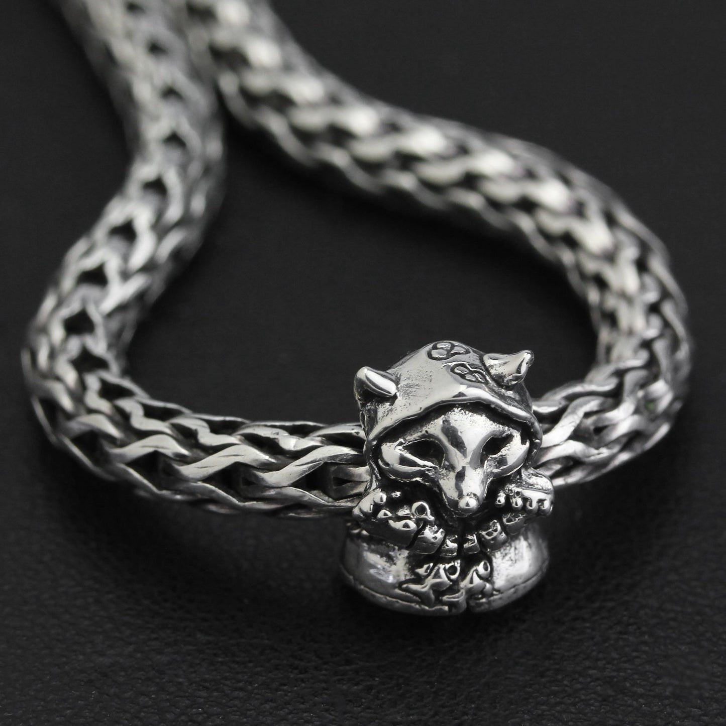 OHM Beads Foxy Lisa (GAR095) sterling-silver Bead The Alternative Bead