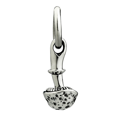 OHM Beads Lepiota (GAR134) sterling-silver Bead The Alternative Bead