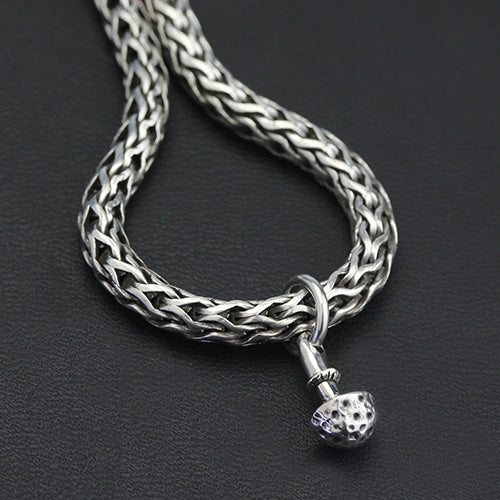 OHM Beads Lepiota (GAR134) sterling-silver Bead The Alternative Bead