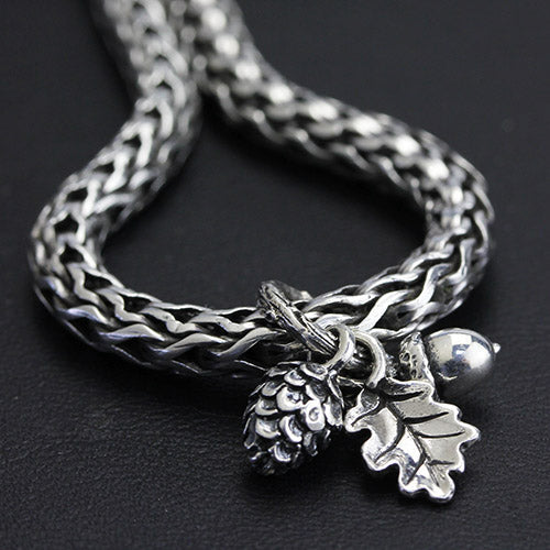 OHM Beads Autumn Triumvirate (GAR144) sterling-silver Bead The Alternative Bead