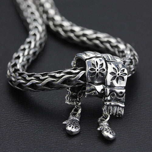 OHM Beads Scarf And Mittens (GAR145) sterling-silver Bead The Alternative Bead