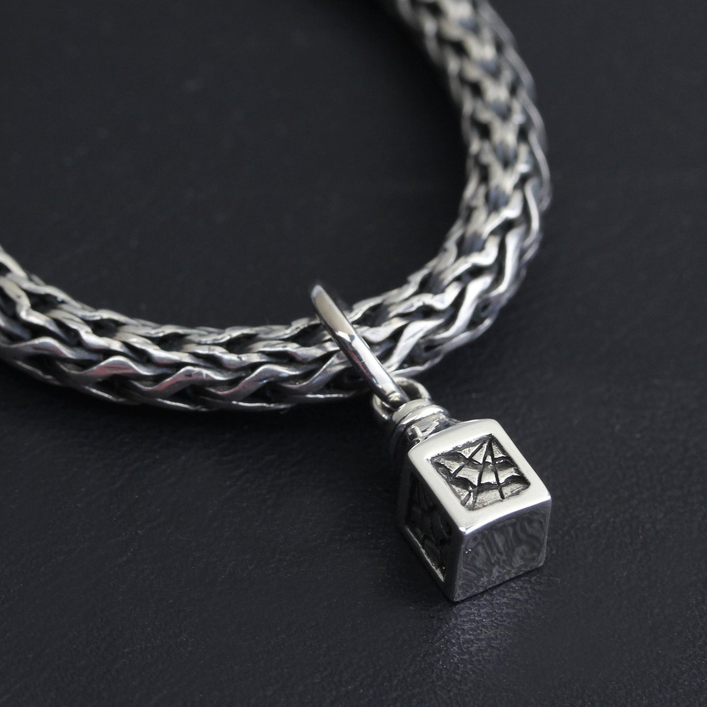 OHM Beads Vial (GAR147) sterling-silver Bead The Alternative Bead