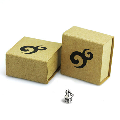 OHM Beads Vial (GAR147) sterling-silver Bead The Alternative Bead