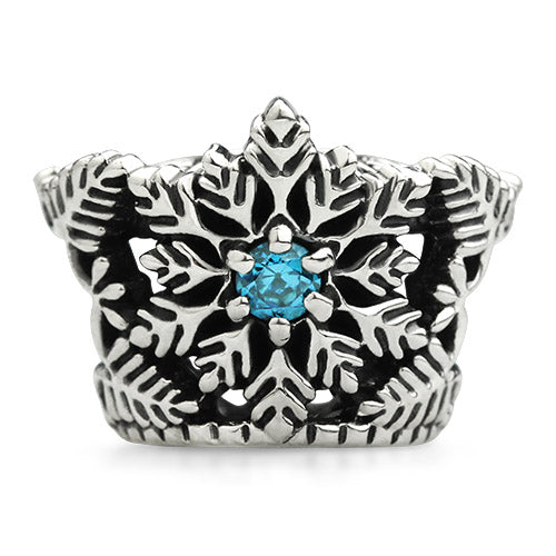 OHM Beads Ice Queen (GAR149) sterling-silver Bead The Alternative Bead