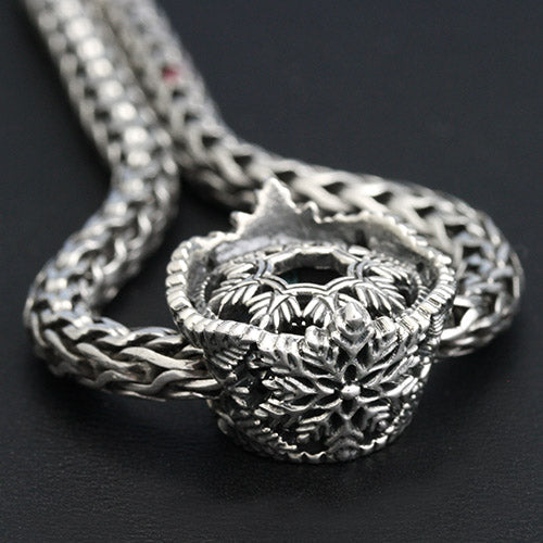 OHM Beads Ice Queen (GAR149) sterling-silver Bead The Alternative Bead