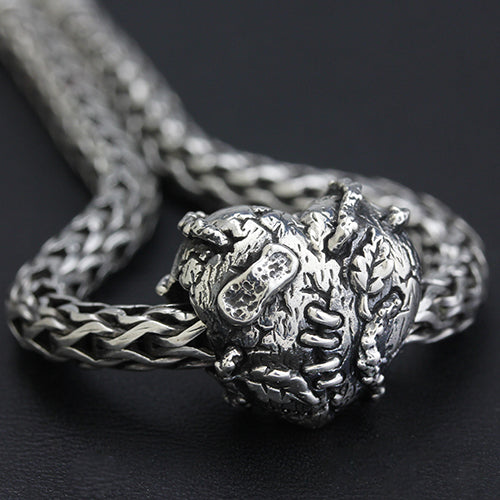 OHM Beads BEADMAIL NO. 35 Love Path sterling-silver Bead The Alternative Bead