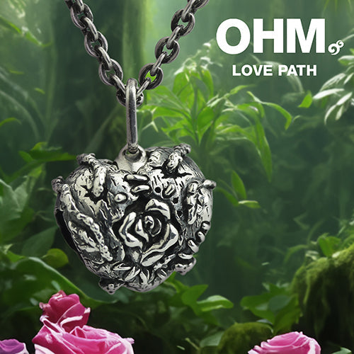 OHM Beads BEADMAIL NO. 35 Love Path sterling-silver Bead The Alternative Bead