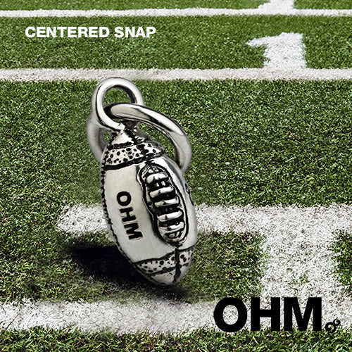 OHM Beads Centered Snap (GAR167) sterling-silver Bead The Alternative Bead
