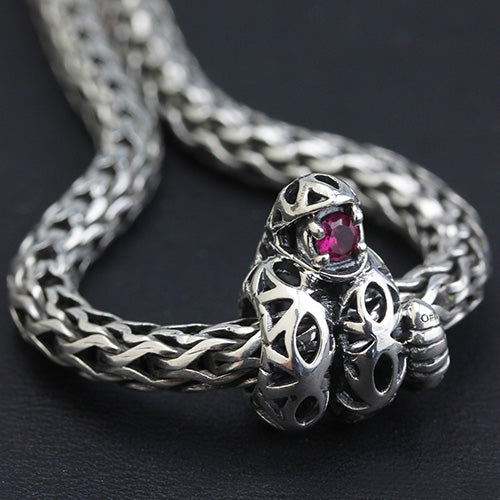 OHM Beads Year Of The Snake (GAR192 )  sterling-silver Bead The Alternative Bead