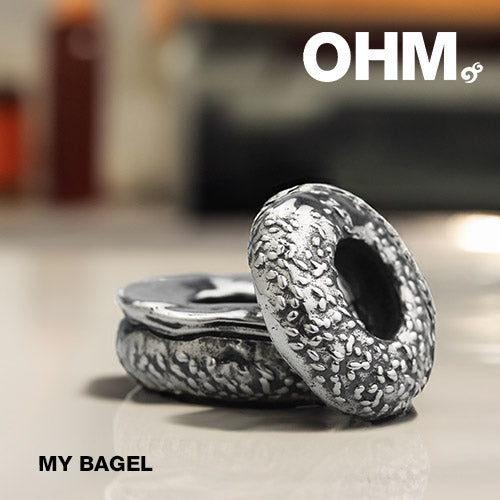 OHM Beads My Bagel (GAR200) sterling-silver Bead The Alternative Bead