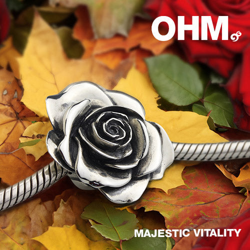 OHM Beads Majestic Vitality (GAR213) sterling-silver Bead The Alternative Bead