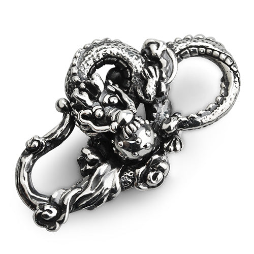 OHM Beads Year Of The Dragon-y (GAR239) sterling-silver Bead The Alternative Bead