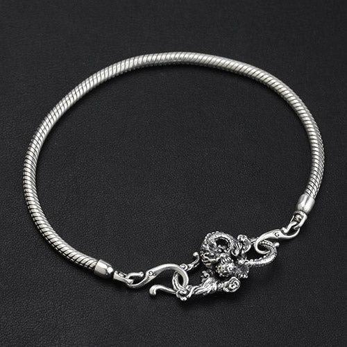 OHM Beads Year Of The Dragon-y (GAR239) sterling-silver Bead The Alternative Bead