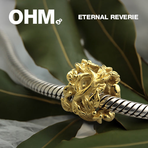 OHM Beads BEADMAIL NO. 40 Eternal Reverie (GAR240) sterling-silver Bead The Alternative Bead