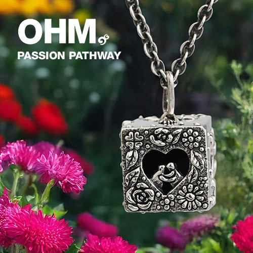OHM Beads Passion Pathway (GAR255) sterling-silver Bead The Alternative Bead
