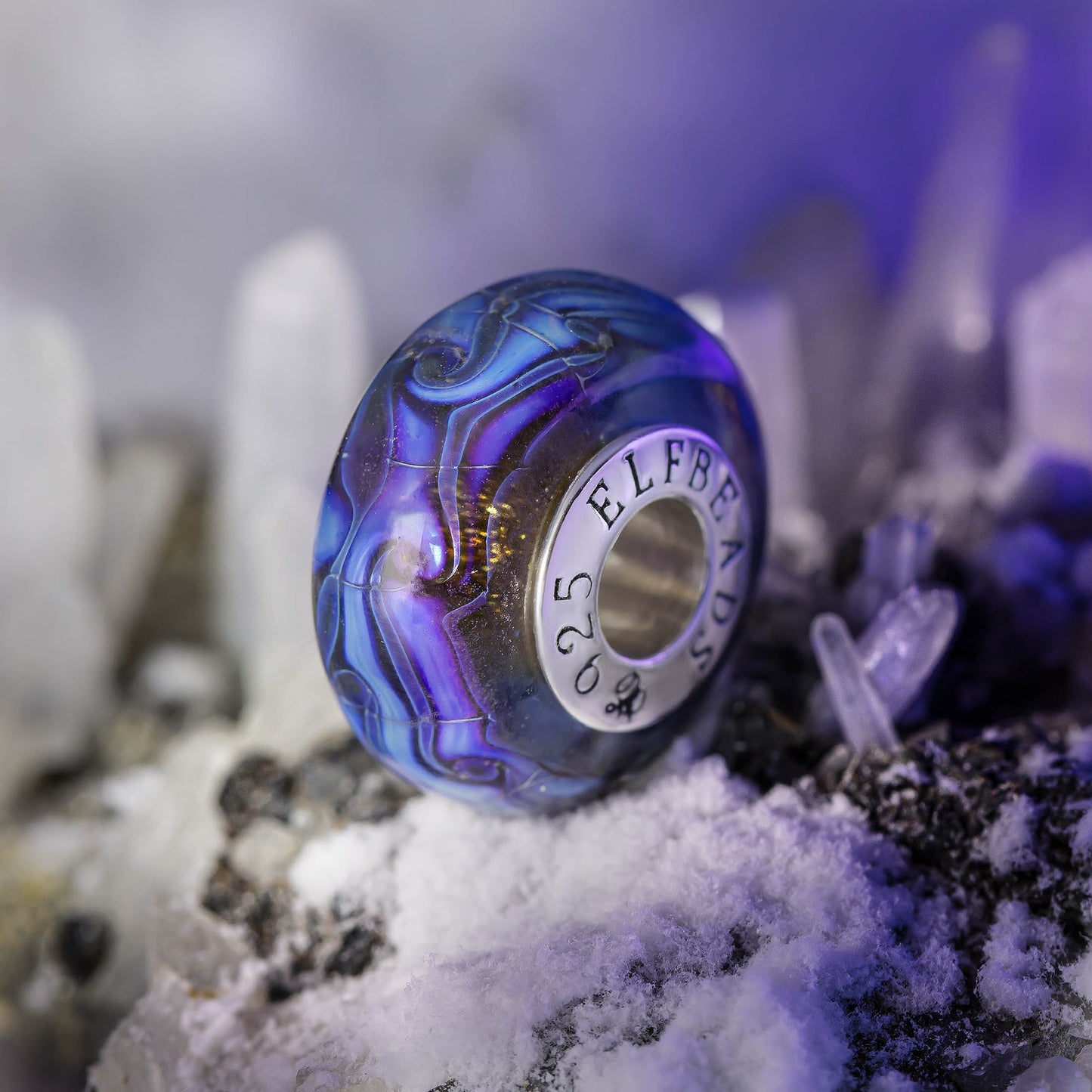 Elfbeads Milky Way Winter Dream (G231117) Charm - The Alternative Bead official German Retailer. Buy 4 get 5 - free DHL Shipping for all orders above 150€