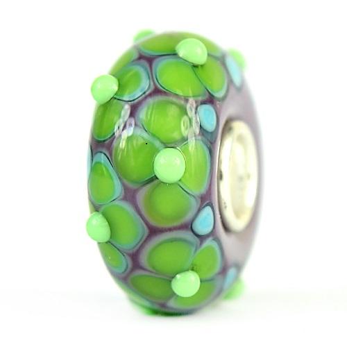 Elfbeads Greenling Fieldstone glass Bead by The Alternative Bead. Your official Elfbeads Retailer from Germany