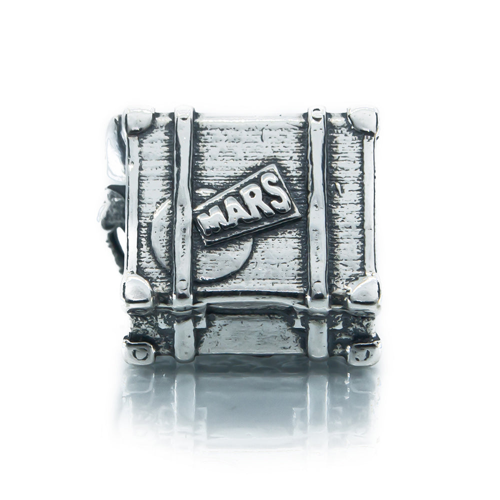 Aurora Charm Galaxy Travel Suitcase silver sterling-silver Bead by The Alternative Bead. Your official Aurora Charm Retailer from Germany