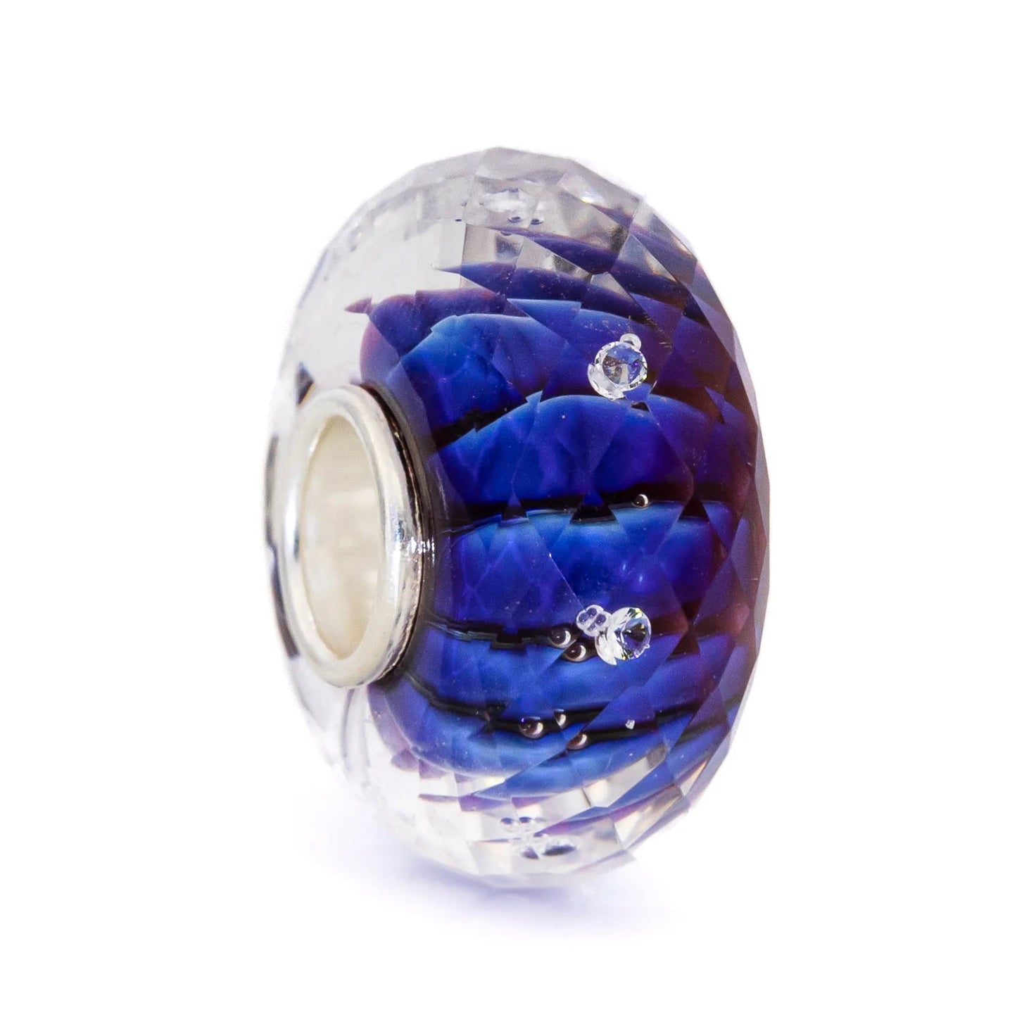Elfbeads Galaxy Blues Monroe Fractal (G220435) glass Charm - The Alternative Bead official German Retailer. Buy 4 get 5 - free DHL Shipping for all orders above 150€