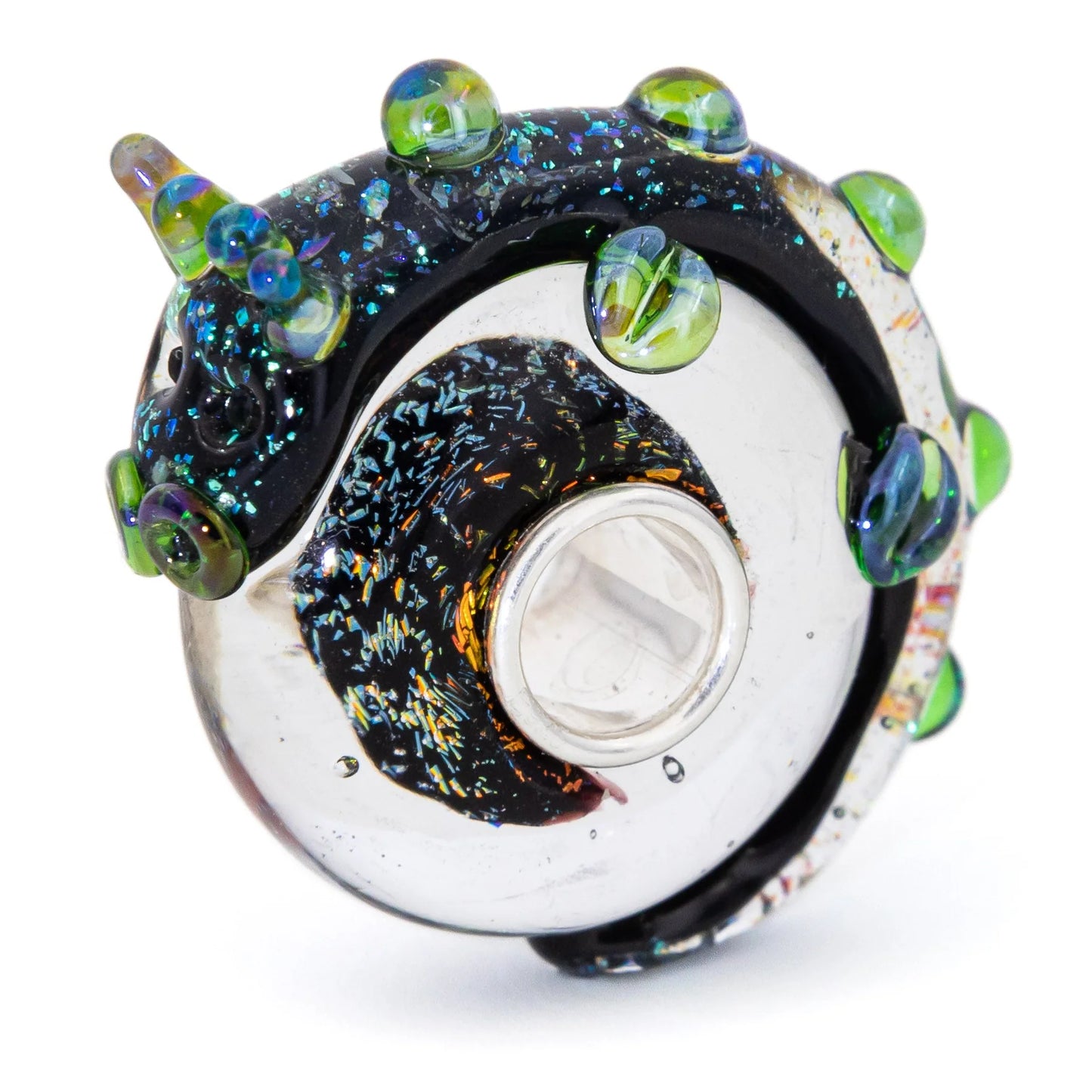 Elfbeads Galaxy Dragon glass Charm - The Alternative Bead official German Retailer. Buy 4 get 5 - free DHL Shipping for all orders above 150€