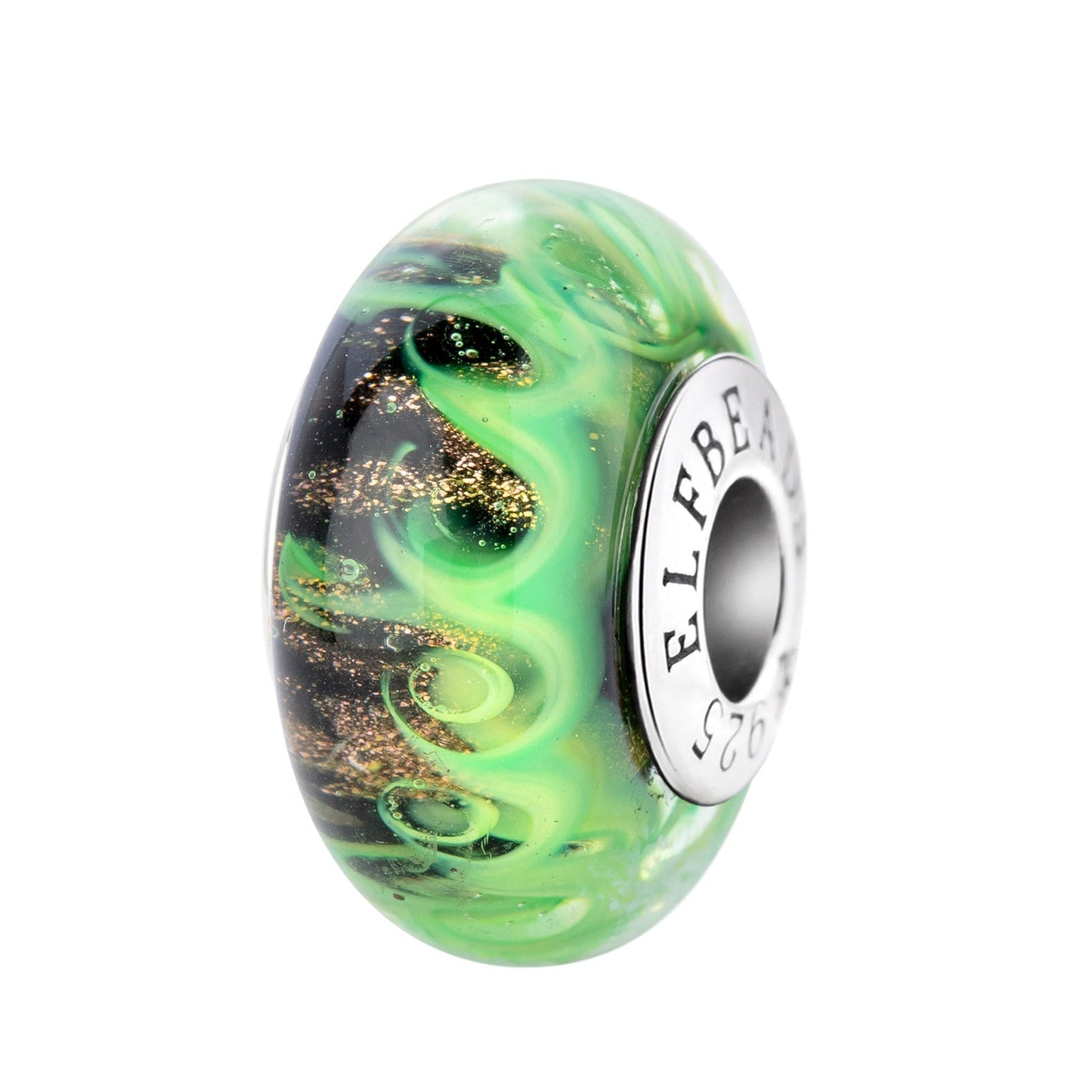 Elfbeads Ghostly Flames glass Bead by The Alternative Bead. Your official Elfbeads Retailer from Germany