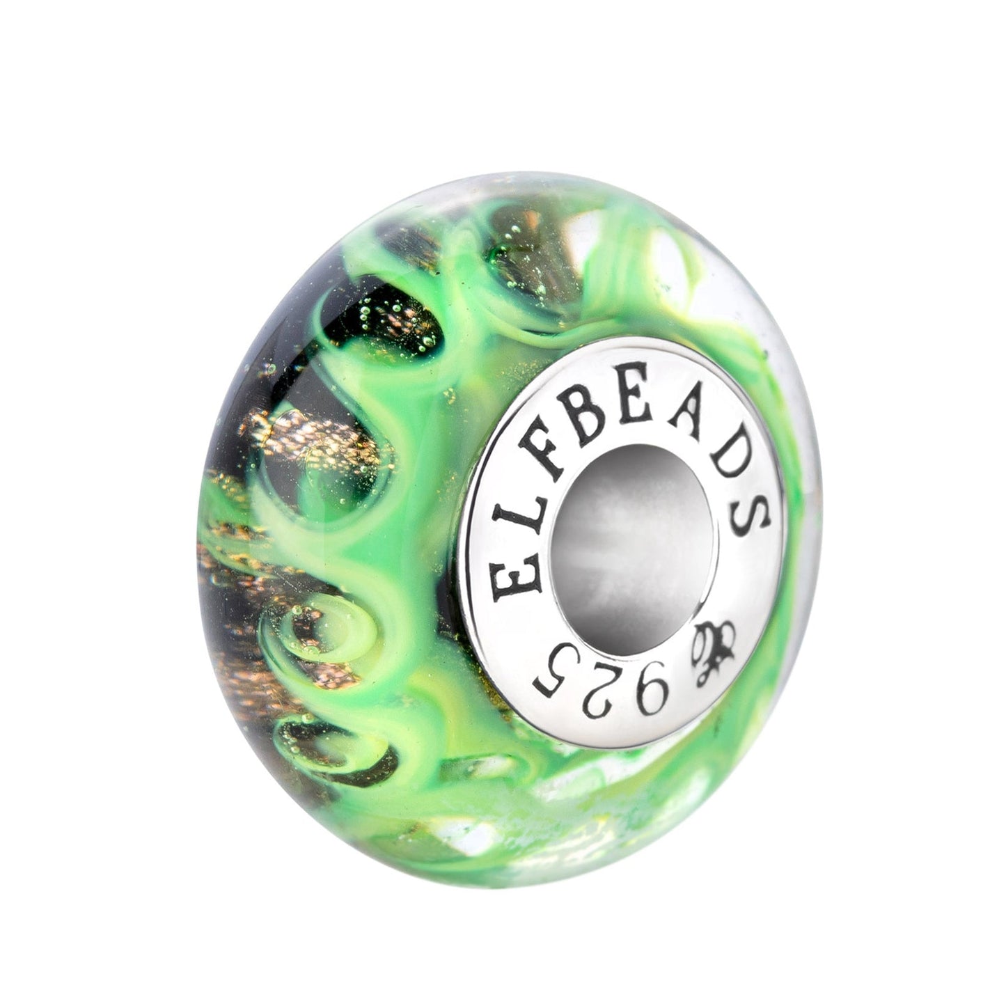 Elfbeads Ghostly Flames glass Bead by The Alternative Bead. Your official Elfbeads Retailer from Germany