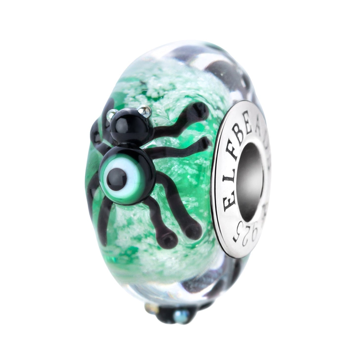 Elfbeads Ghostly Watcher Starlight glass Bead by The Alternative Bead. Your official Elfbeads Retailer from Germany