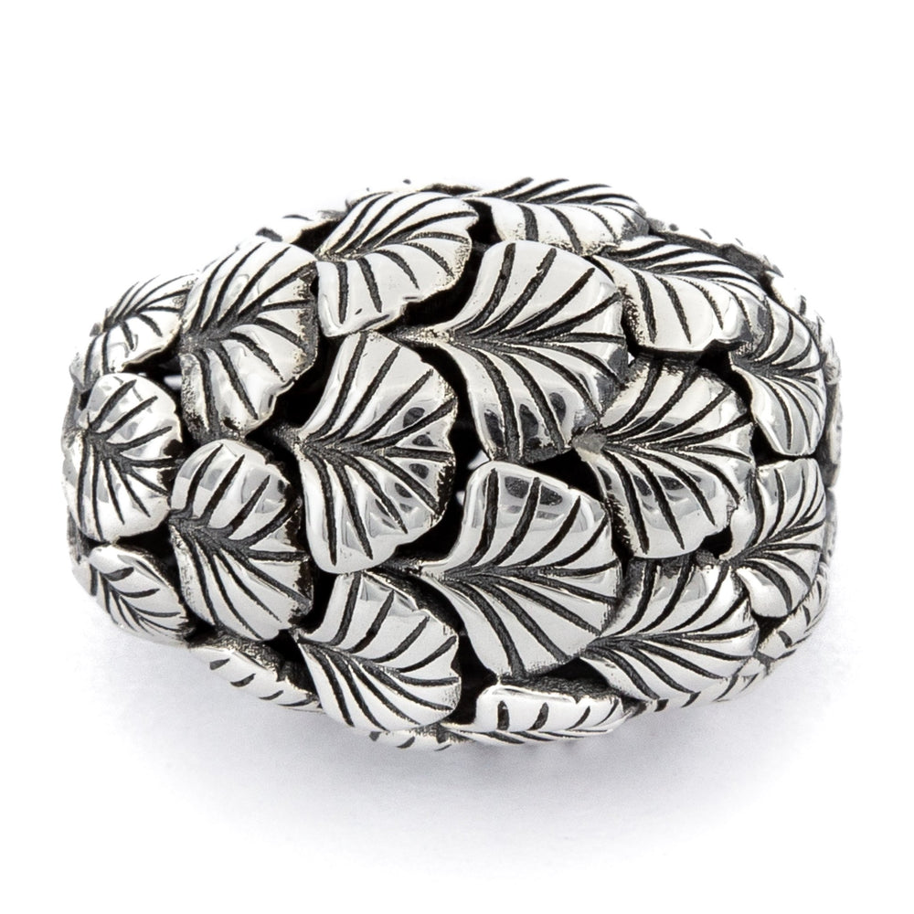 Elfbeads Ginkgo Barrel (S210706) silver sterling-silver Bead - The Alternative Bead official German Retailer. Buy 4 get 5 - free DHL Shipping for all orders above 150 ?